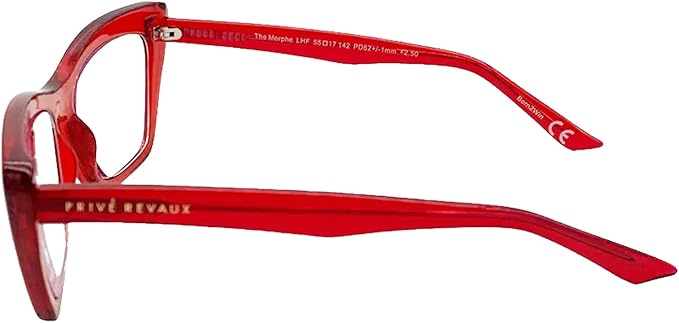 Prive Revaux Women's Reading Glasses – The Morphe – Cat-Eye Shape, Scratch-Resistant, Blue Light Blocking Readers Lenses