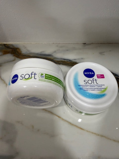Nivea Soft Creme / 200 ML / Body / Face / Hand