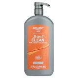 Equate Men 3-in-1 Hair + Body + Face Wash, 32 fl oz