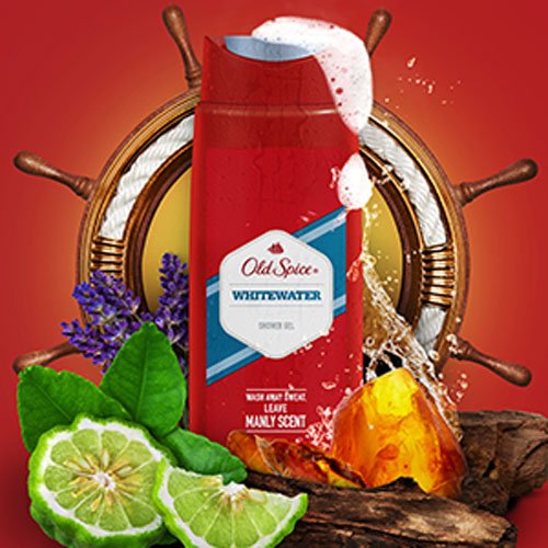 Old Spice - Whitewater / 400ml / 3 in 1 / Face, Body, Hair Wash